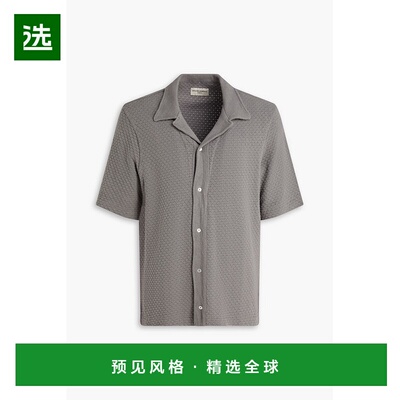 1h可退 香港直邮officine generale 男士 Kai 棉质衬衫 S25MTEE22
