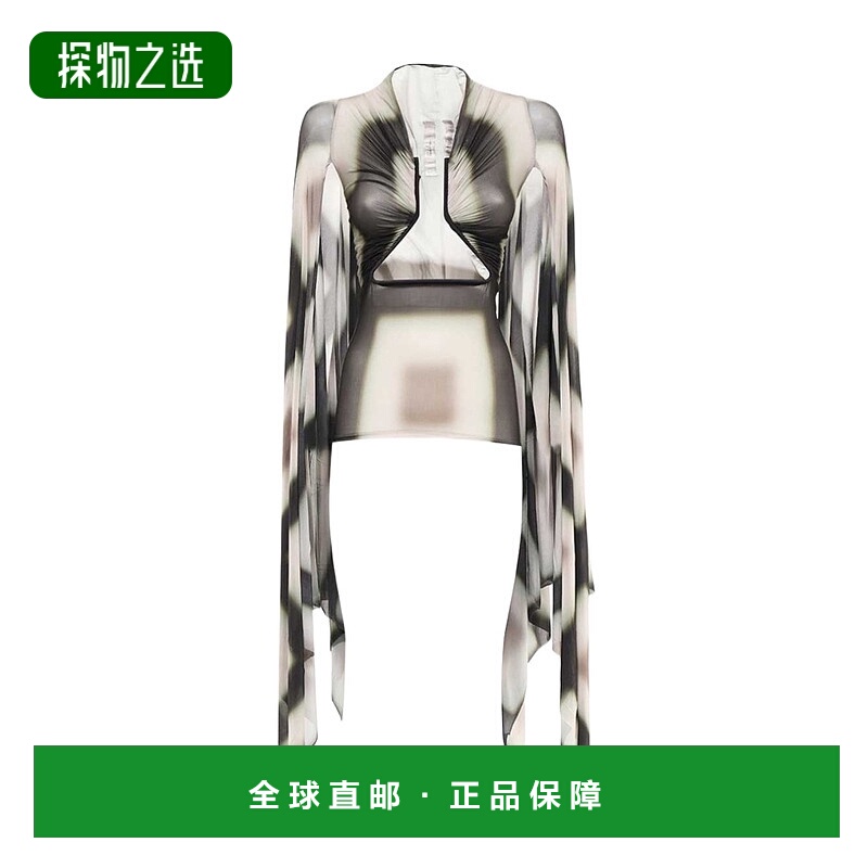 香港直邮Rick Owens 上衣罩衫长袖 RP01C5229BZP209P2