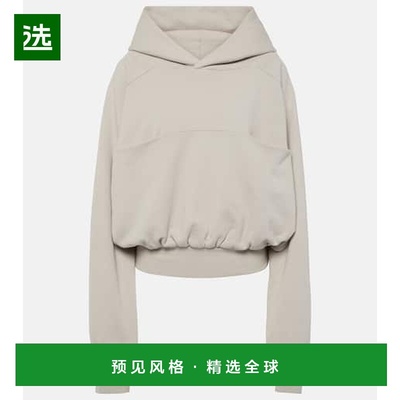 1h可退 香港直邮Entire Studios 女士 棉质抓绒连帽衫 grey灰色