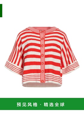 1h可退 香港直邮Elisabetta Franchi 女士 针织开衫 red红色 舒适