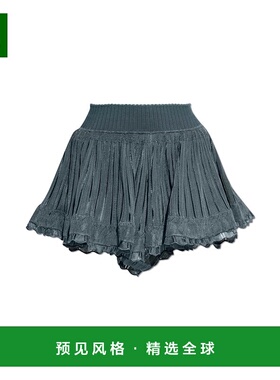 香港直邮Alaia 松紧腰短裤裙 AA9P1123M7126