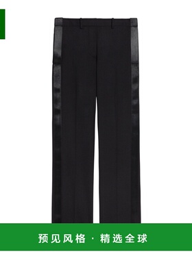 香港直邮HELMUT LANG 女士休闲裤 O01HW224A3P SS2024 黑色 羊毛