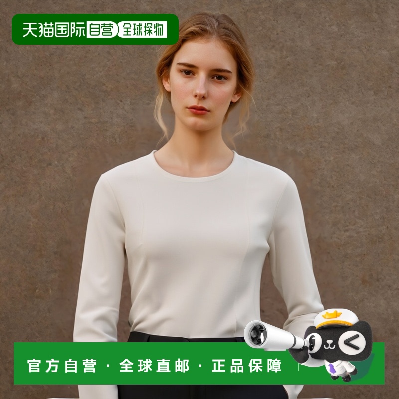 欧洲直邮JIL SANDER 女士衬衫J02GP0181J18260102圆领长袖