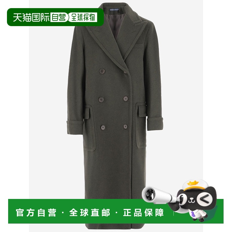 1h可退 欧洲直邮ralph lauren polo 女士 大衣羊毛