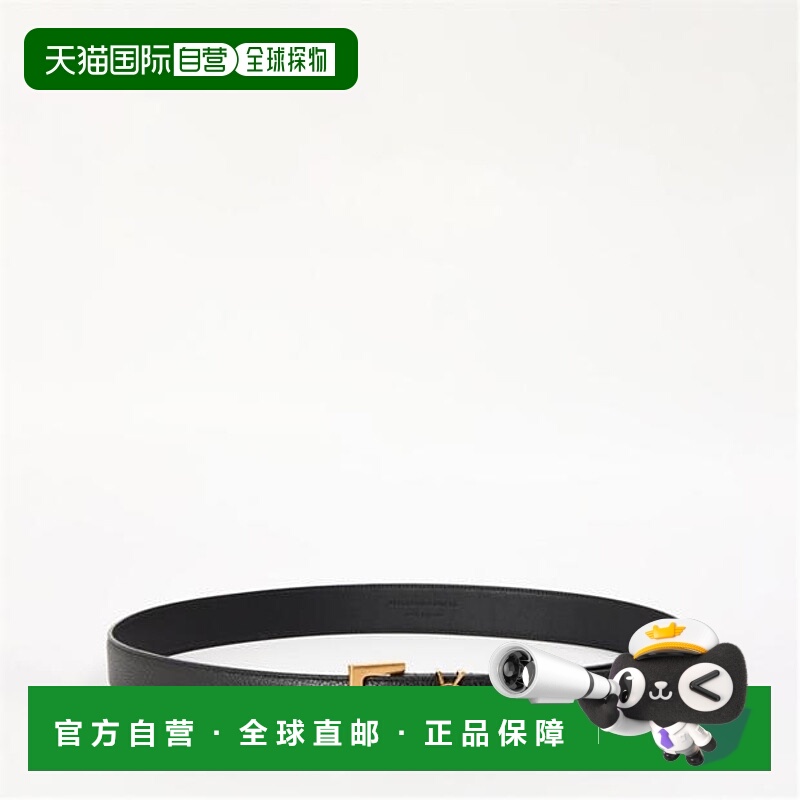 1h可退 香港直邮Saint Laurent 圣罗兰 男士 Cassandre 皮带