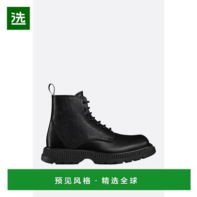 1h可退 香港直邮DIOR 迪奥 男士 BUFFALO 系带靴子 3BO342ZXKH