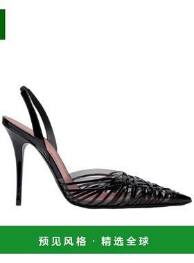 香港直邮AMINA MUADDI 女士高跟鞋 13S361200LORBLACK SS2025凉鞋