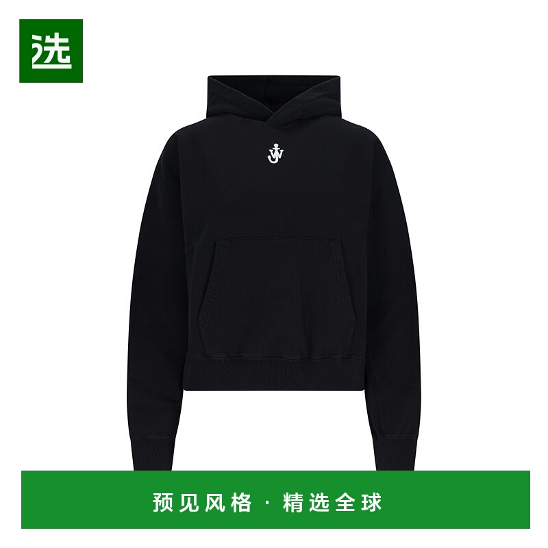 1h可退 香港直邮J.W. Anderson 女士 短款连帽衫 JW0216PG1719