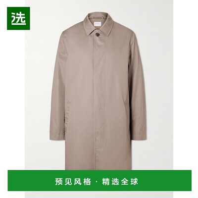 1h可退 香港直邮Sunspel 男士 Cotton-Shell 雨衣 MCOA7312WHDC