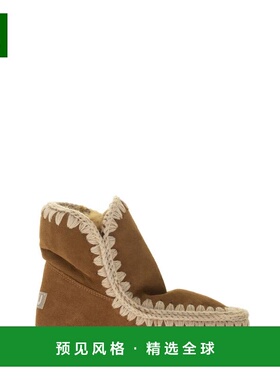 香港直邮MOU 女士靴子 FW101001ACOG AW2024 酒红色 ESKIMO 18 -