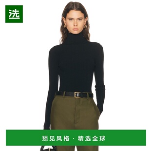 1h可退 香港直邮wardrobenyc 女士 哑光高领上衣 W1098W25MV