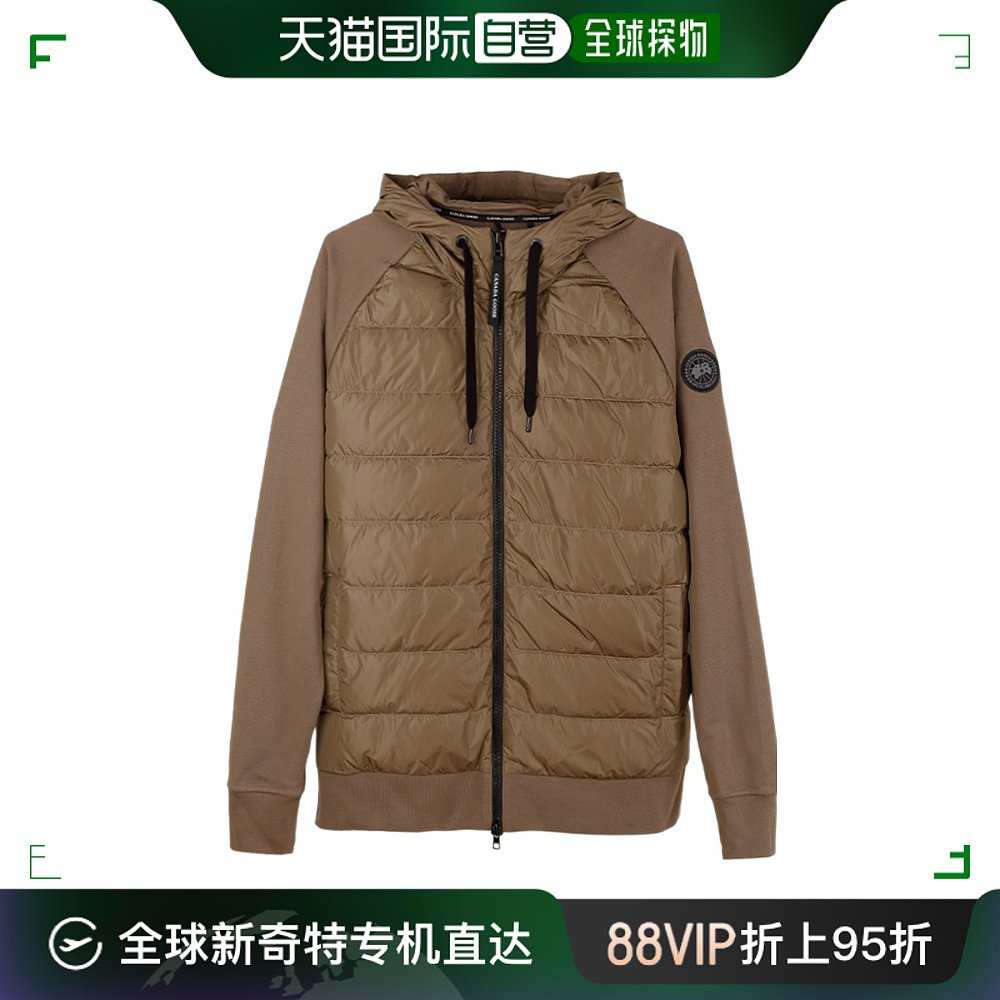 【99新未使用】香港直邮Canada Goose 徽标连帽羽绒服 6843MB