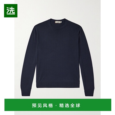 1h可退 香港直邮Canali 康钠丽 男士 修身羊绒毛衣 MK02165C00123