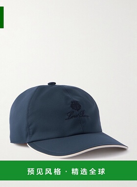 香港直邮1h可退 Loro Piana 诺悠翩雅 男士 字母刺绣帽子 FAP9958