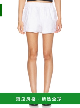 1h可退 香港直邮wardrobenyc 女士 海滩短裤 W2207R17 white白色