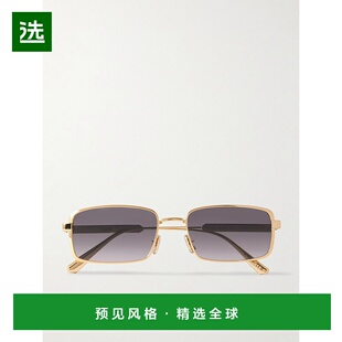 香港直邮DIOR 迪奥 女士 Cannage S2U 矩形框镀金太阳眼镜 CD4021