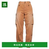 舒适时尚 1h可退 休闲长裤 brown棕色 香港直邮Fortela 女士