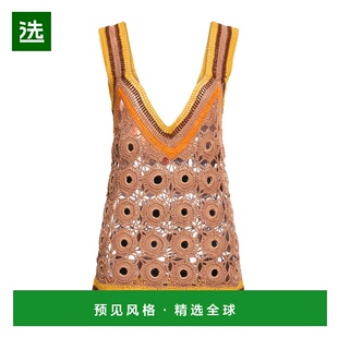 1h可退 香港直邮Wales Bonner 女士 上衣 brown棕色 舒适时尚