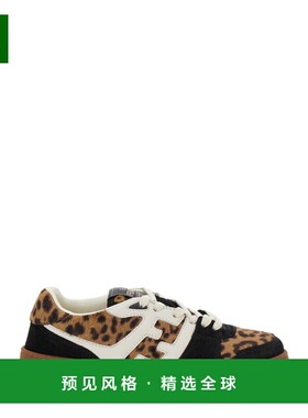 香港直邮Fendi 芬迪 女士 ' Match' FF Application and Motif 棕