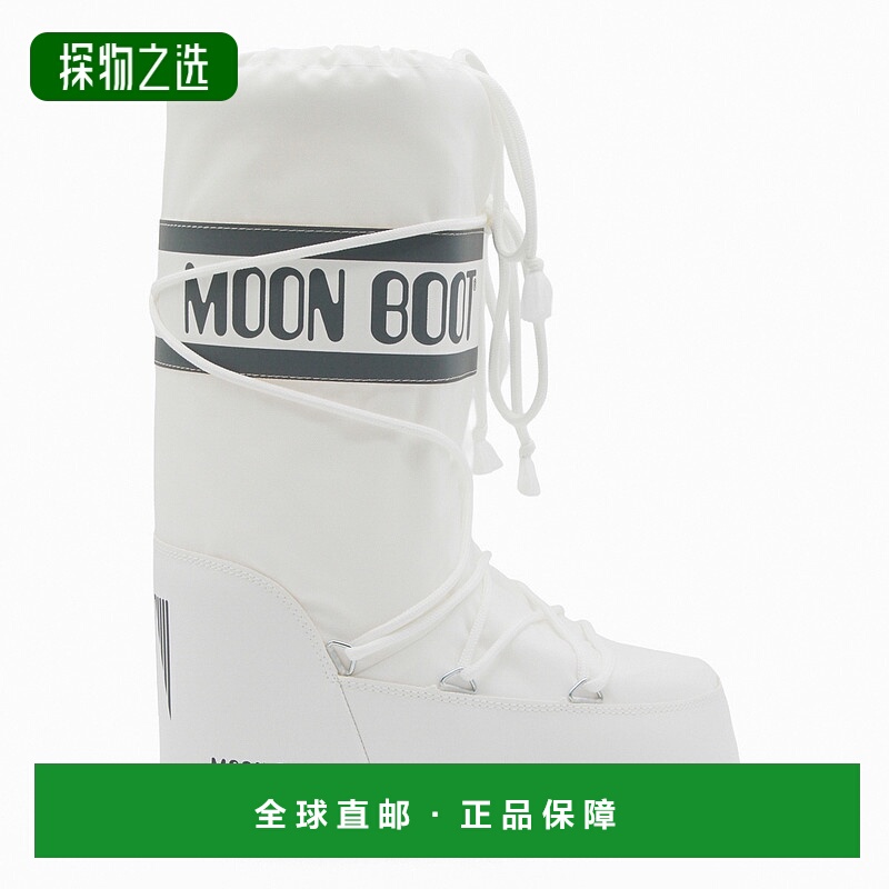 香港直邮moon boot 月亮靴 男士 Moon 白色靴子 80D1400440A001