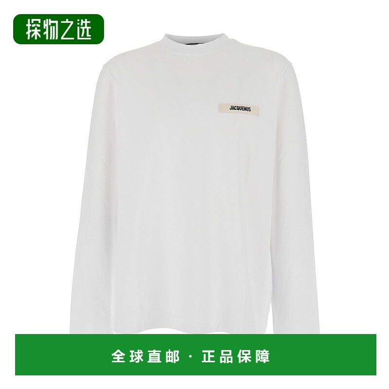 香港直邮Jacquemus 男士 'Le Gros Grain' on Front 白色圆领带Lo