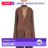 香港直邮CORTANA 女士 APERTA 1h可退 LINO GIACCA 羊毛外套