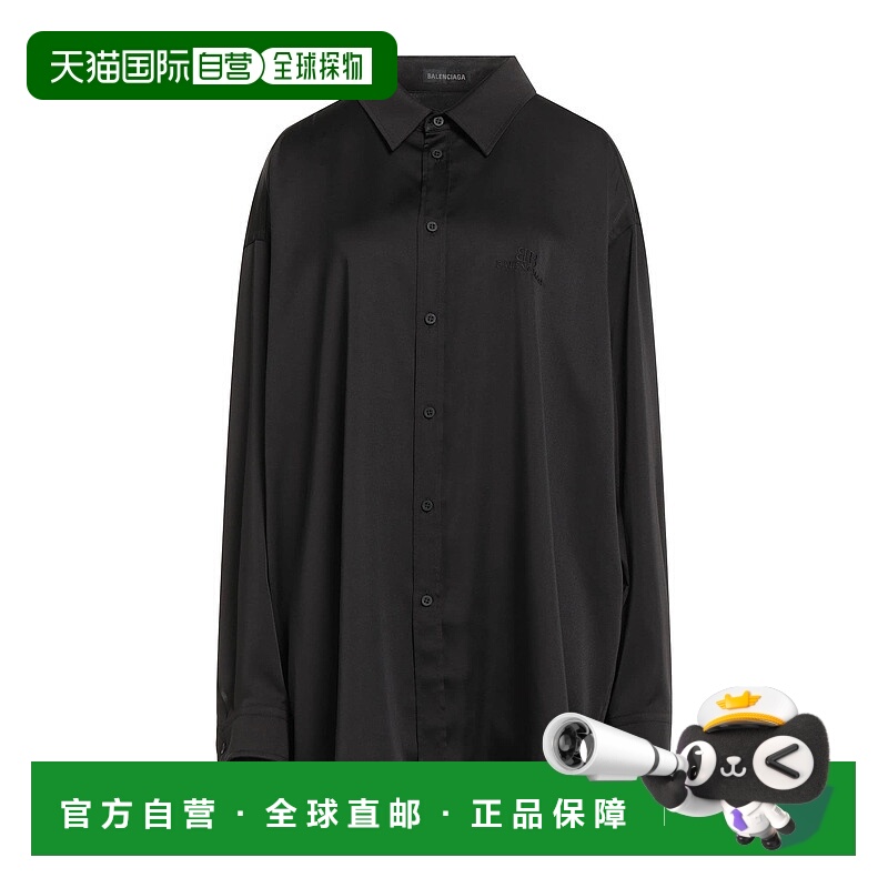 1h可退 香港直邮Balenciaga 巴黎世家 女士 Blouses 纯色衬衫