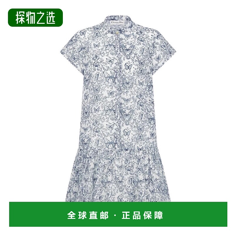 香港直邮Dior 短袖连衣裙 521D08A3A48