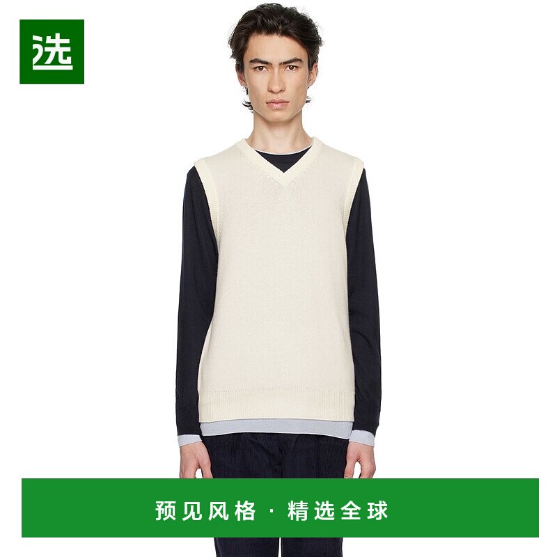 香港直邮Gabriela Hearst 男士 白色 Fielding 马甲 2239694MA001