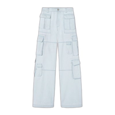 香港直邮Versace 工装牛仔裤 10150891A10425工装裤直筒裤背带裤