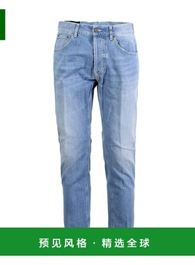 1h可退 香港直邮Dondup 男士 五口袋直筒牛仔褲 UP576DFH269ULE2