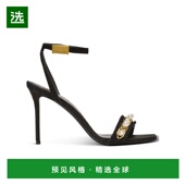 单鞋 香港直邮Balmain 方头高跟凉鞋 EN0UH135LVRI