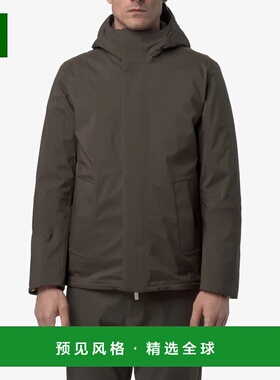 香港直邮K-WAY 男士户外冲锋衣 K7132BWUOMOB38 AW2025 军绿色 JA