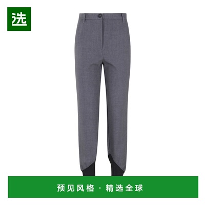 香港直邮PINKO 女士休闲裤 106120A2ZTI90 SS2026 灰色 Casta Yar