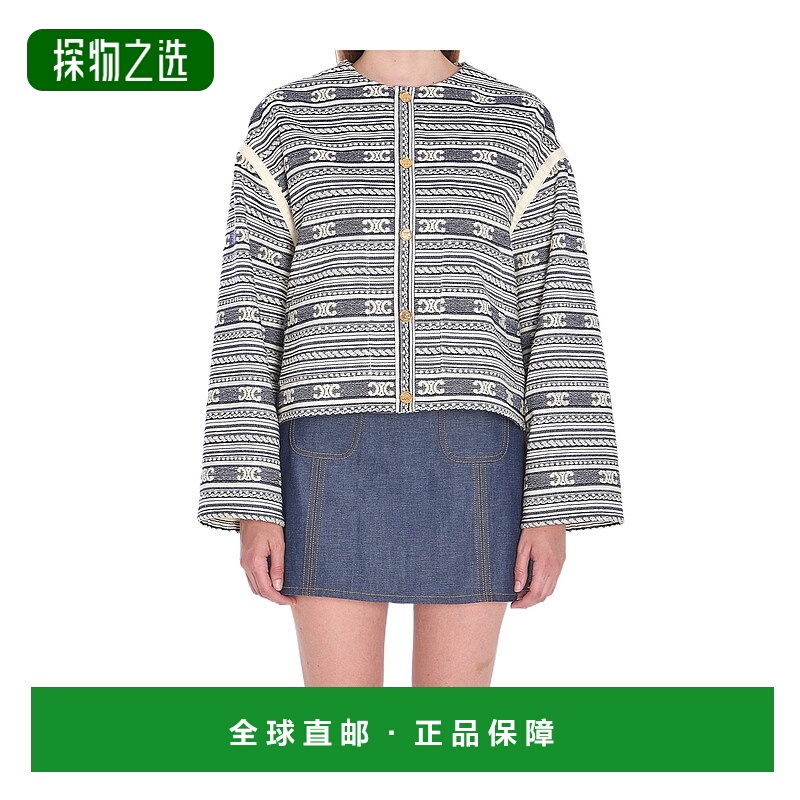 香港直邮Celine 长袖休闲夹克 RV0NW0028.