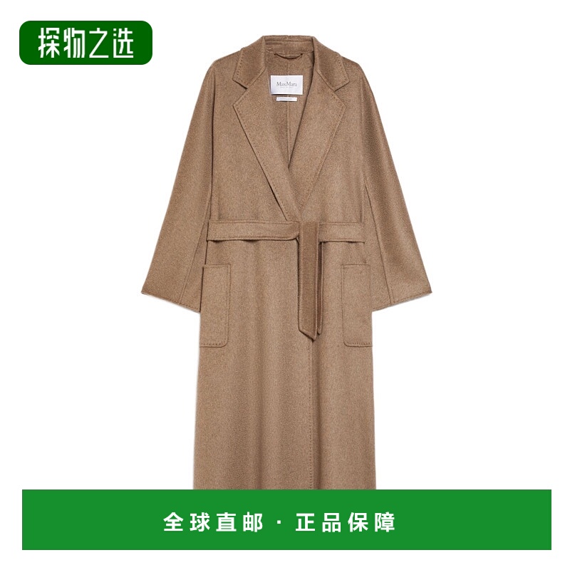 香港直邮Max Mara 长袖羊绒大衣 1016054106