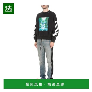 OMBA035E19E30015 箭头印花卫衣 香港直邮Off White