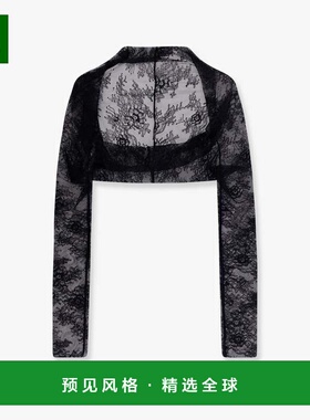 1h可退 香港直邮Alberta Ferretti 女士 蕾丝上衣上衣 261UA33061