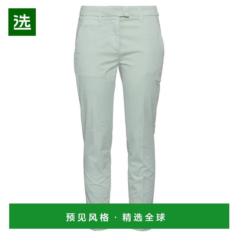 1h可退 香港直邮Dondup 女士 休闲长裤 green绿色 舒适时尚,女装/女士精品,休闲裤,淘宝优惠券,粉丝福利购,淘宝优惠卷