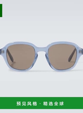 1h可退 香港直邮LOEWE 罗意威 男士 方框太阳眼镜 blue蓝色 舒适