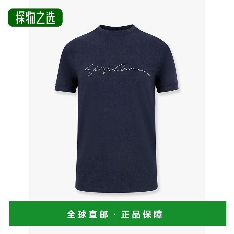 香港直邮armani 阿玛尼 男士 印花T恤 6GST56SJP4Z