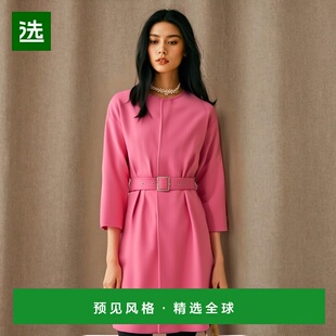 香港直邮Dior 340M07A0060迪奥 双面羊毛和羊绒大衣