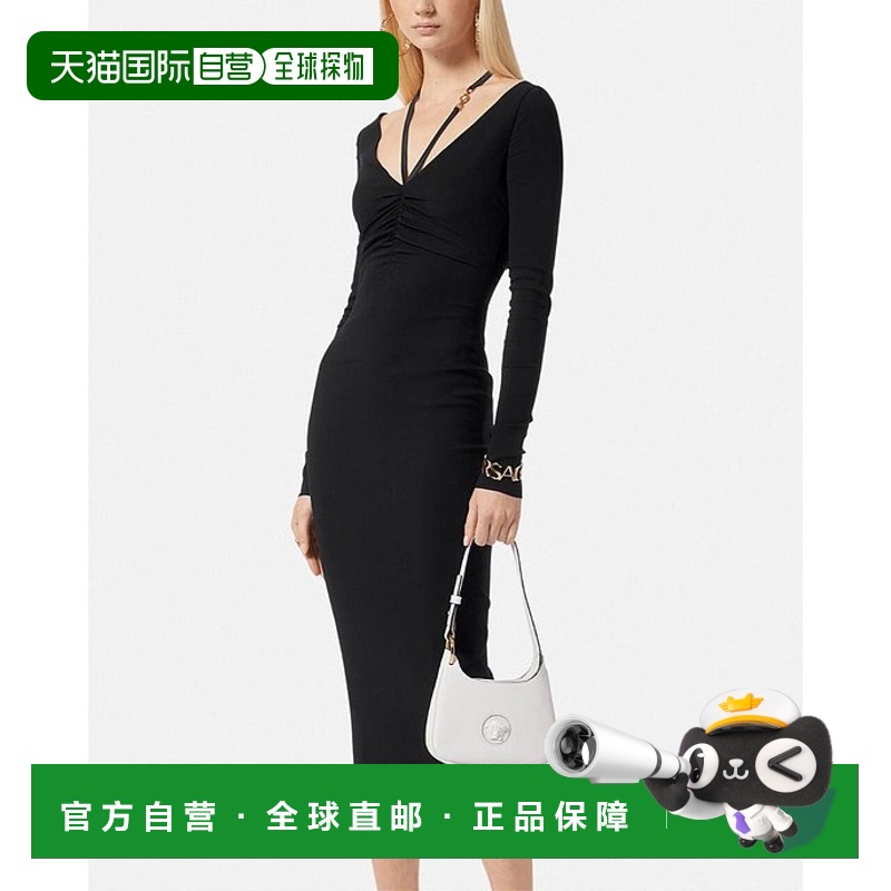 香港直邮Versace 长袖连衣裙 10063381A00523范思哲吊带