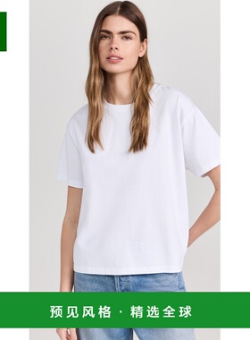 1h可退 香港直邮American Vintage 女士 Fizvalley T恤 white白色
