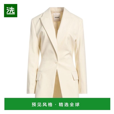 1h可退 【美国直邮】AERON女士外套单排扣多口袋休闲时尚 保暖舒