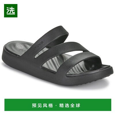 欧洲直邮Crocs 卡骆驰 Getaway Strappy 女士鞋子拖鞋 209587-001