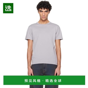 1h可退 香港直邮Rier 男士 灰色 Fitted T 恤 TSH20JCO 舒适时尚