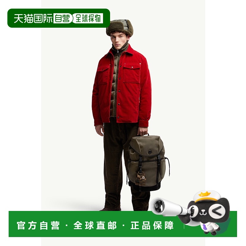 欧洲直邮MONCLER (2025) Ambrosia 绗缝灯芯绒衬衫夹克外套