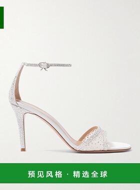 香港直邮Gianvito Rossi 吉安维托·罗西 女士 Rania 85 水晶装饰