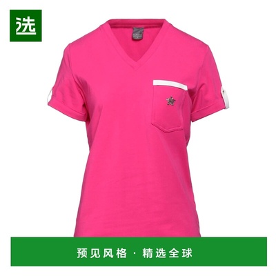 1h可退 香港直邮Lorena Antoniazzi 女士 T恤 pink粉色 舒适时尚